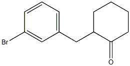 2-[(3-bromophenyl)methyl]cyclohexan-1-one