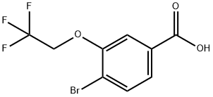 Benzoic acid, 4-bromo-3-(2,2,2-trifluoroethoxy)-