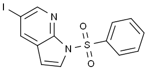 1-Benzenesulfonyl-5-iodo-1H-pyrrolo[2,3-b]pyridine