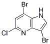 3,7-二溴-5-氯-4-氮杂-吲哚