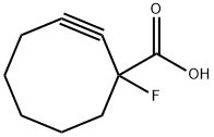 2-Cyclooctyne-1-carboxylic acid, 1-fluoro-