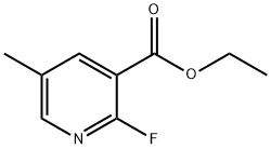 3-Pyridinecarboxylic acid, 2-fluoro-5-methyl-, ethyl ester