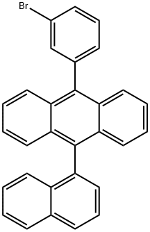 Anthracene, 9-(3-bromophenyl)-10-(1-naphthalenyl)-