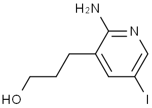 3-(2-Amino-5-iodopyridin-3-yl)propan-1-ol