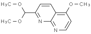 2-(二甲氧基甲基)-5-甲氧基-1,8-萘啶