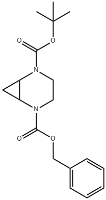 2-Benzyl 5-tert-butyl 2,5-diaza-bicyclo[4.1.0]heptane-2,5-dicarboxylate