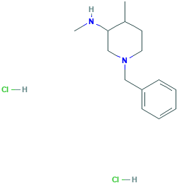 N,4-二甲基-1-苄基-3-哌啶胺二盐酸盐