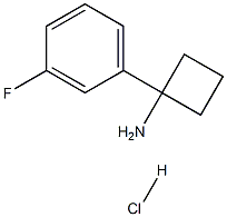 1-(3-FLUOROPHENYL)CYCLOBUTAN-1-AMINE HCL