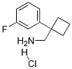 (1-(3-Fluorophenyl)cyclobutyl)MethanaMine hydrochloride