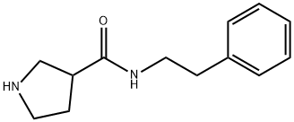 N-(2-Phenylethyl)pyrrolidine-3-carboxamide