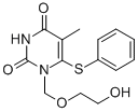 1-((2-hydroxyethoxy)methyl)-6-(phenylthio)thymine