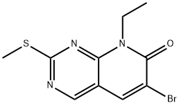 6-Bromo-8-ethyl-2-methylsulfanylpyrido[2,3-d]pyrimidin-7-one
