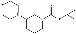 1-Piperidinecarboxylic acid, 3-(4-morpholinyl)-, 1,1-dimethylethyl ester