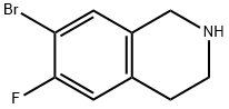 Isoquinoline, 7-bromo-6-fluoro-1,2,3,4-tetrahydro-