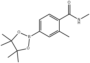 Pinacol3-methyl-4-(methylcarbamoyl) phenylboronic acid