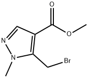 methyl 5-(bromomethyl)-1-methyl-1H-pyrazole-4-carboxyl ate