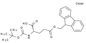 叔丁氧羰基-L-谷氨酸5-芴基甲酯