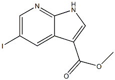 methyl 5-iodo-1H-pyrrolo[2,3-b]pyridine-3-carboxylate