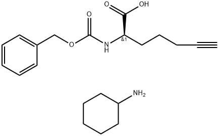 Cbz-D-bishomopropargylglycine CHA salt