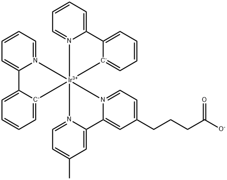 Iridium, (4'-methyl[2,2'-bipyridine]-4-butanoato-κN1,κN1')bis[2-(2-pyridinyl-κN)phenyl-κC]- Coordination Compound