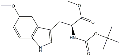 (S)-2-(N-BOC-氨基)-3-(5-甲氧基吲哚-3-基)丙酸甲酯