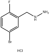[(5-bromo-2-fluorophenyl)methyl]hydrazine hydrochloride