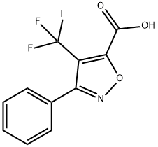 5-Isoxazolecarboxylic acid, 3-phenyl-4-(trifluoromethyl)-