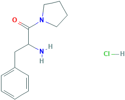 2-Amino-3-phenyl-1-(1-pyrrolidinyl)-1-propanone hydrochloride