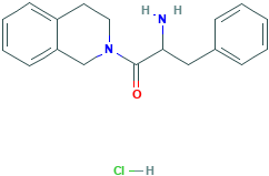 2-Amino-1-[3,4-dihydro-2(1H)-isoquinolinyl]-3-phenyl-1-propanone hydrochloride