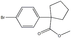 METHYL 1-(4-BROMOPHENYL)CYCLOPENTANE-1-CARBOXYLATE