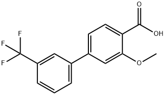 [1,1'-Biphenyl]-4-carboxylic acid, 3-methoxy-3'-(trifluoromethyl)-