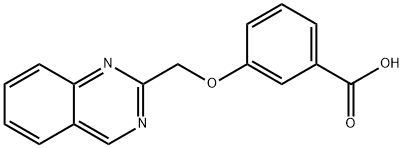 3-(2-quinazolinylmethoxy)benzoic acid