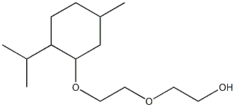 2-(2-(2-isopropyl-5-methylcyclohexyloxy)ethoxy)ethanol