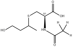 3-Hydroxy-1-methyl-propylmercapturic acid