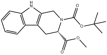 2-tert-butyl 3-methyl (3S)-1H,3H,4H,9H-pyrido[3,4-b]indole-2,3-dicarboxylate