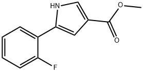 5-(2-fluorophenyl)-1H-pyrrole-3-carboxylic acid methyl ester