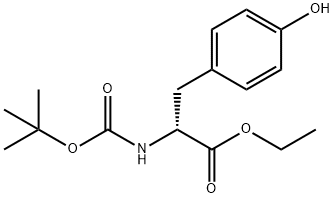 ethyl (2R)-3-(4-hydroxyphenyl)-2-[(2-methylpropan-2-yl)oxycarbonylamino]propanoate