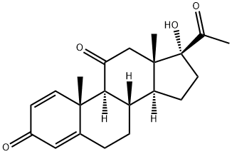 Pregna-1,4-diene-3,11,20-trione, 17-hydroxy-