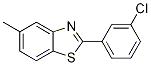 2-(3-氯苯基)-5-甲基苯并[D]噻唑