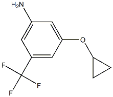 3-Cyclopropoxy-5-(trifluoromethyl)aniline