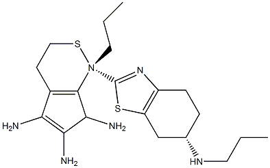 (6S,7R)-4,5,6,7-Tetrahydro-N6-propyl-N7-[(6S)-4,5,6,7-tetrahydro-6-(propylamino)-2-benzothiazolyl]-2,6,7-benzothiazoletriamine