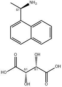 (R)-1-(Naphthalen-1-yl)ethanamine (2S,3S)-2,3-dihydroxysuccinate