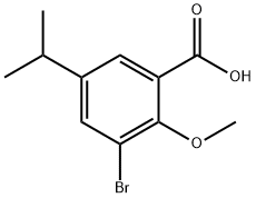 3-Bromo-5-isopropyl-2-methoxy-benzoic acid