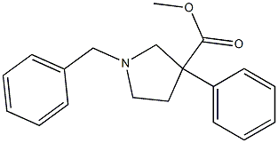 Methyl 1-benzyl-3-phenylpyrrolidine-3-carboxylate