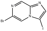 Imidazo[1,2-a]pyrazine, 6-bromo-3-iodo-