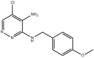 5-氯-N3-(4-甲氧基苄基)哒嗪-3,4-二胺