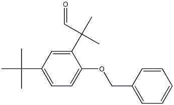 Benzeneacetaldehyde, 5-(1,1-diMethylethyl)-α,α-diMethyl-2-(phenylMethoxy)-