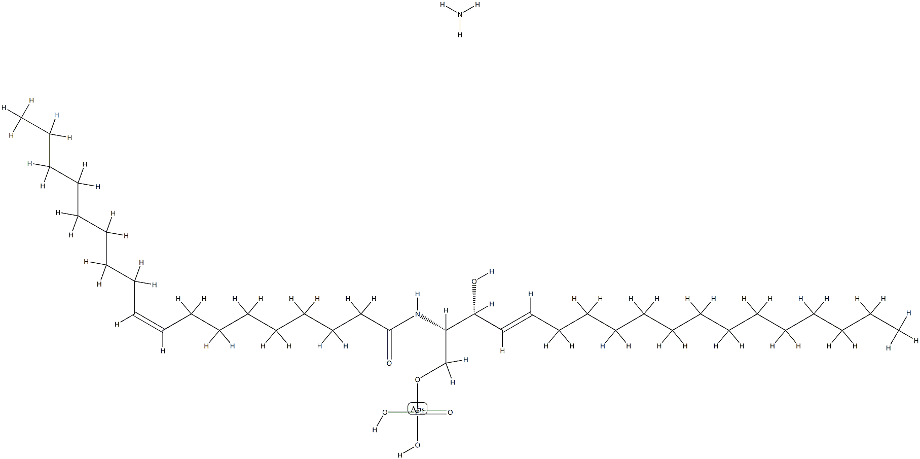 N-OLEOYL-CERAMIDE-1-PHOSPHATE (AMMONIUM SALT);C18:1 CERAMIDE-1-PHOSPHATE (D18:1/18:1(9Z))