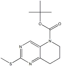 5-BOC-2-(甲硫基)-5,6,7,8-四氢吡啶并[3,2-D]嘧啶