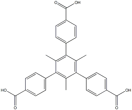 4,4',4''-(2,4,6-trimethylbenzene-1,3,5-triyl)tribenzoic acid